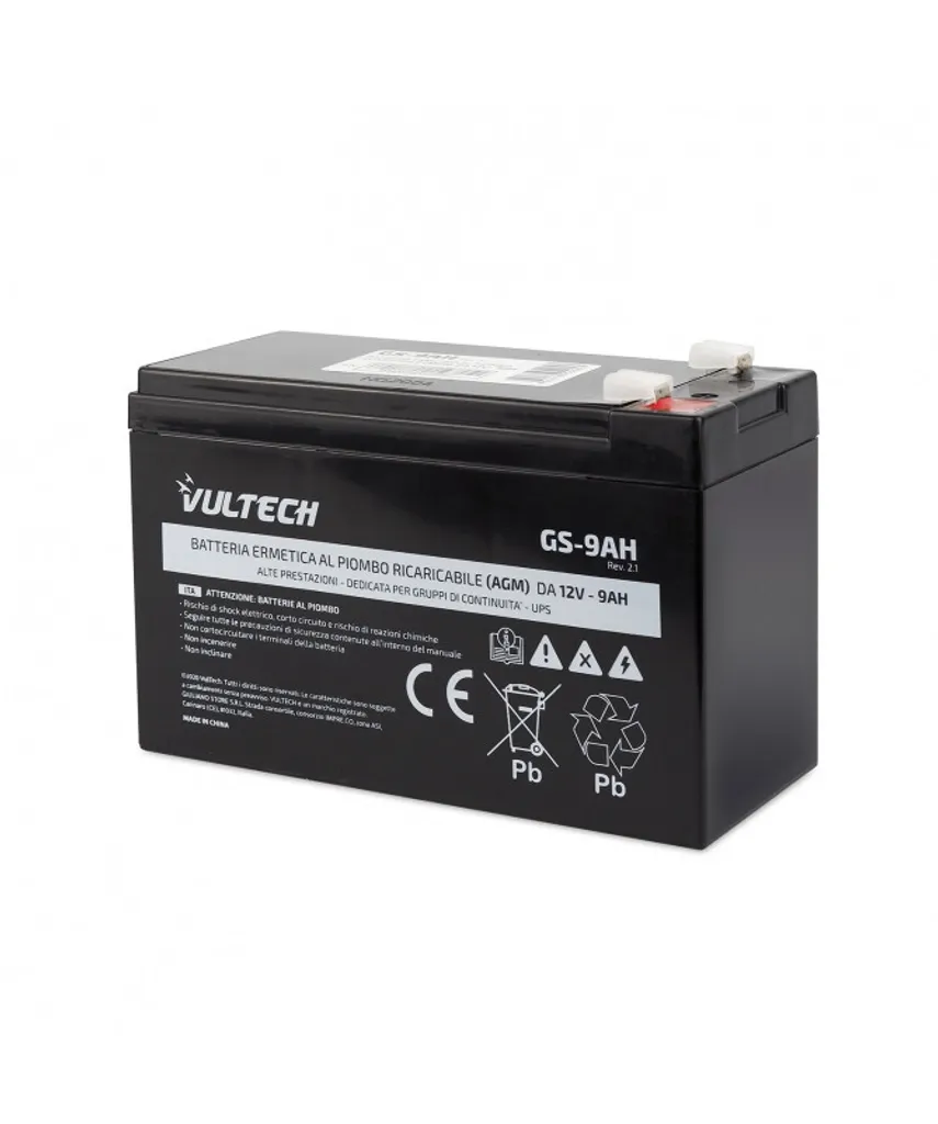 Batterie onduleur 12V 9Ah pour protéger votre informatique et vos données
