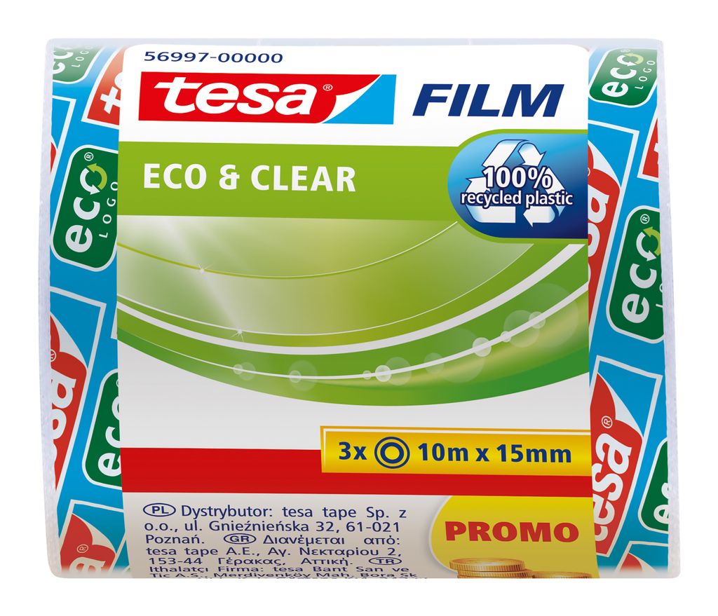 Tesa 56997 - 10 m - Transparent - 15 mm - 3 Stück(e) Produktbild 