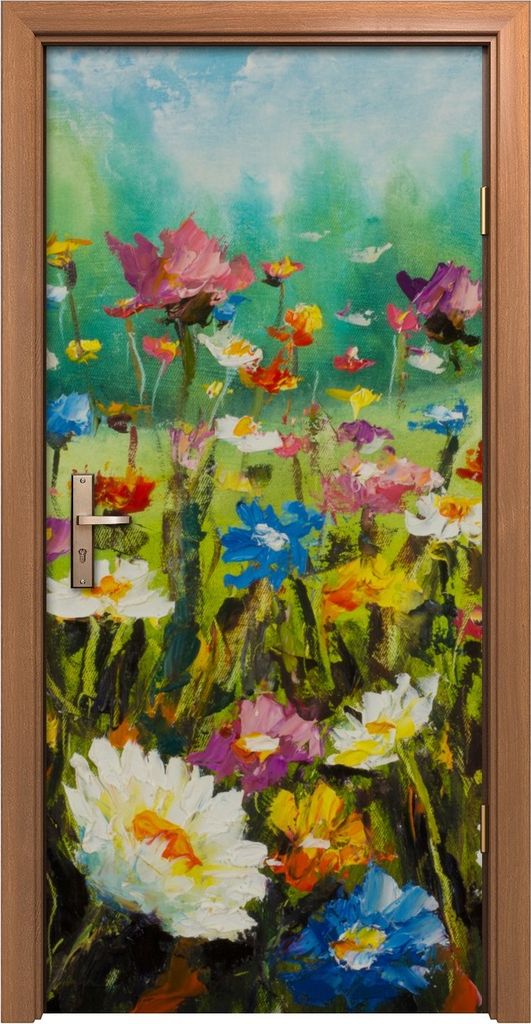 Türposter 90x200 cm Türaufkleber Türtapete Türfolie Produktbild 