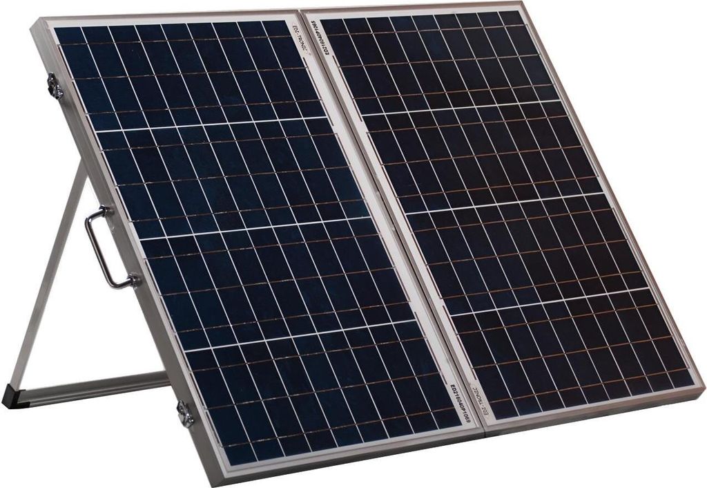 24V Solarkoffer 2x40W mit Laderegler 10A P301