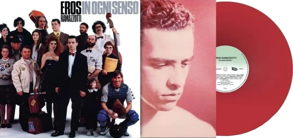 Vinyle 140g Eros Ramazzotti In Ogni Senso Réédition Couleur Rouge LP