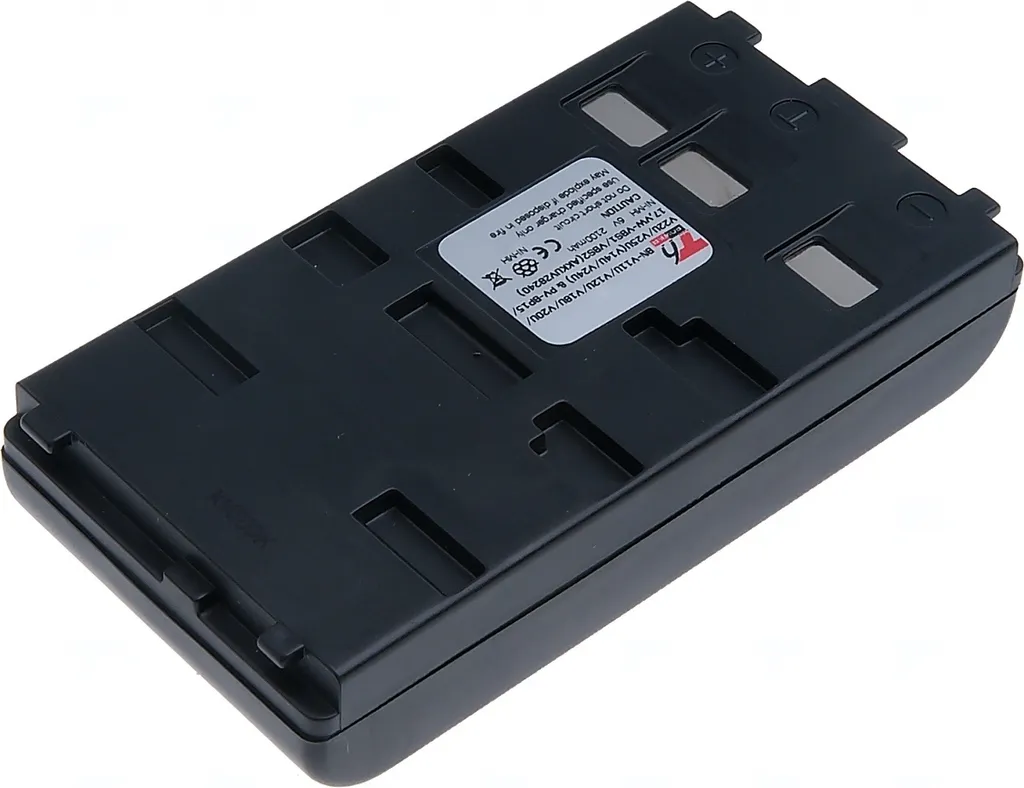 Batterie JVC BN-V11U BN-V12U BN-V18U T6 Power Ni-MH 2100mAh Noir