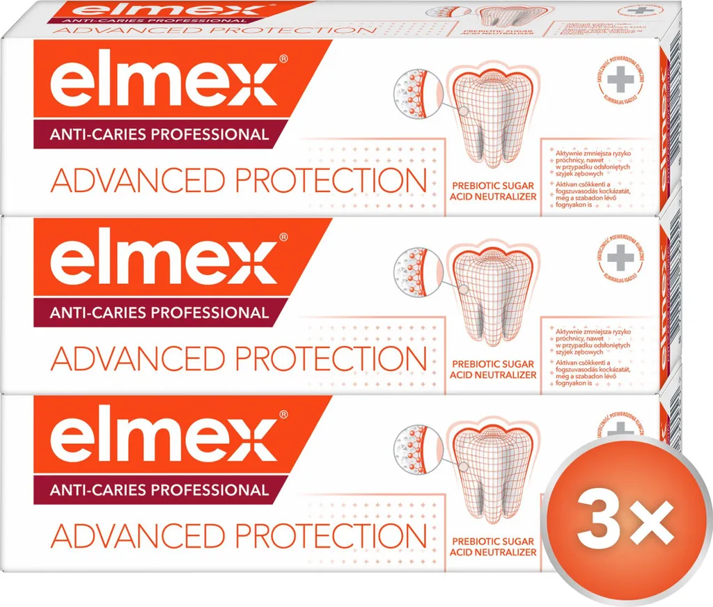Set 3x75ml Elmex Sensitive Professional Ripara e Previene | Prezzo Promo