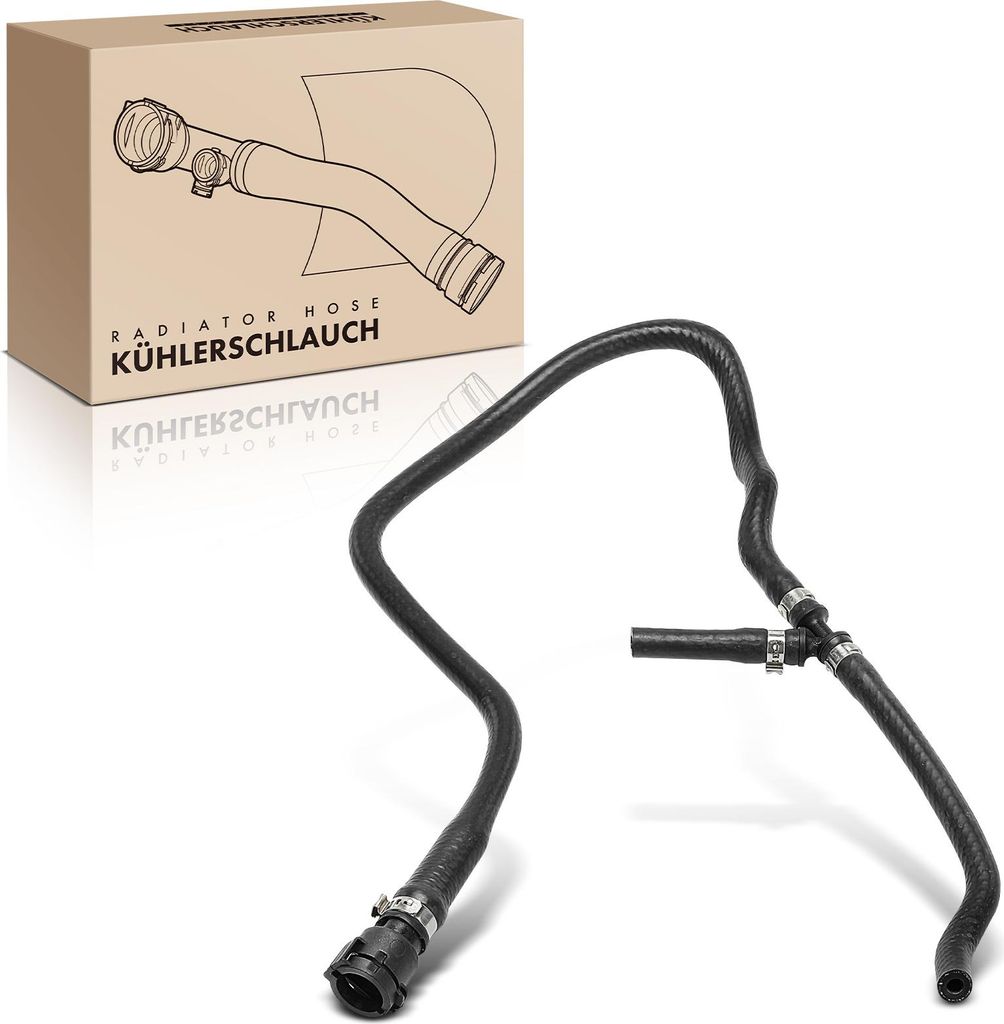 Frankberg 1x Kühlerschlauch Kühlwasserschlauch für BMW 7er E65 E66 E67 735i 745i, Li 2001-2005