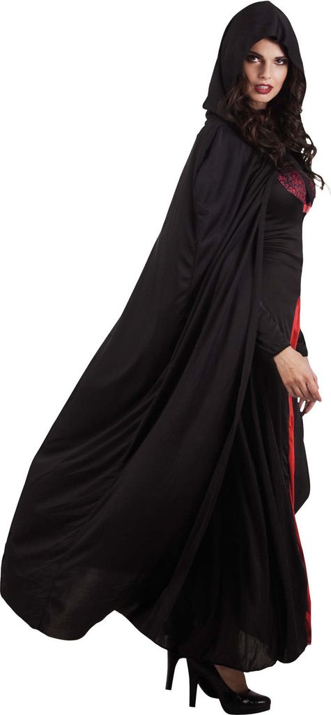 Cape Dusk Teufel Vampir Umhang schwarz Karneval Halloween Produktbild 