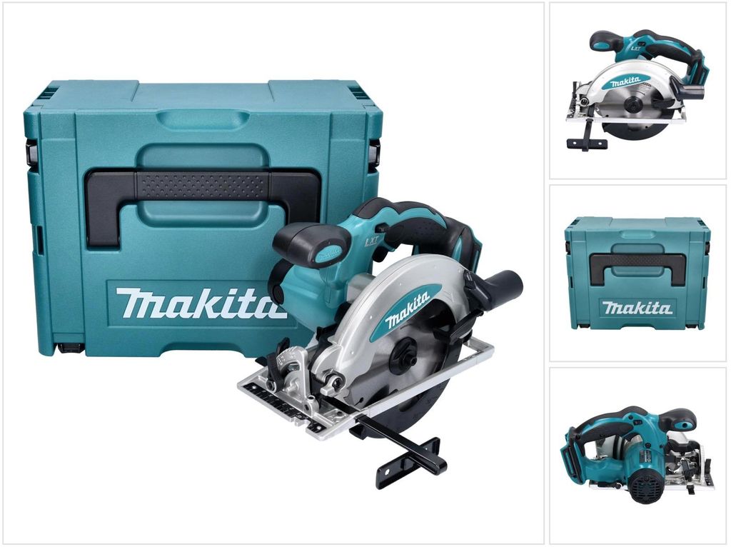 Makita DSS 610 ZJ Akku Handkreissäge 18 V 165 mm + Makpac - Produktbild 
