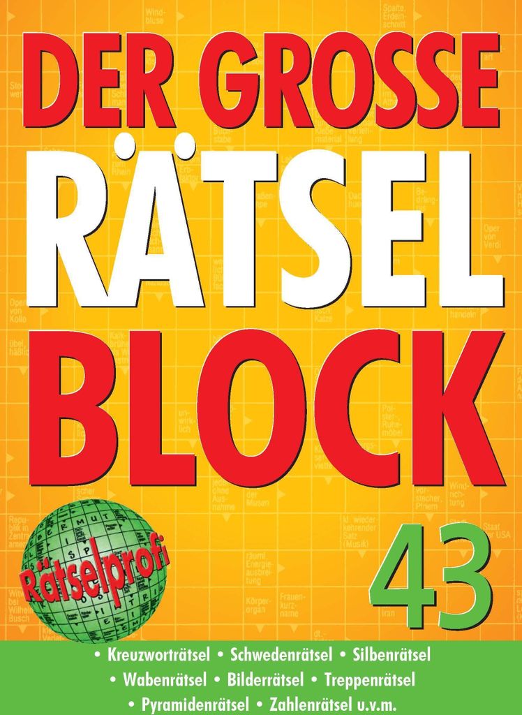 Der große Rätselblock 43