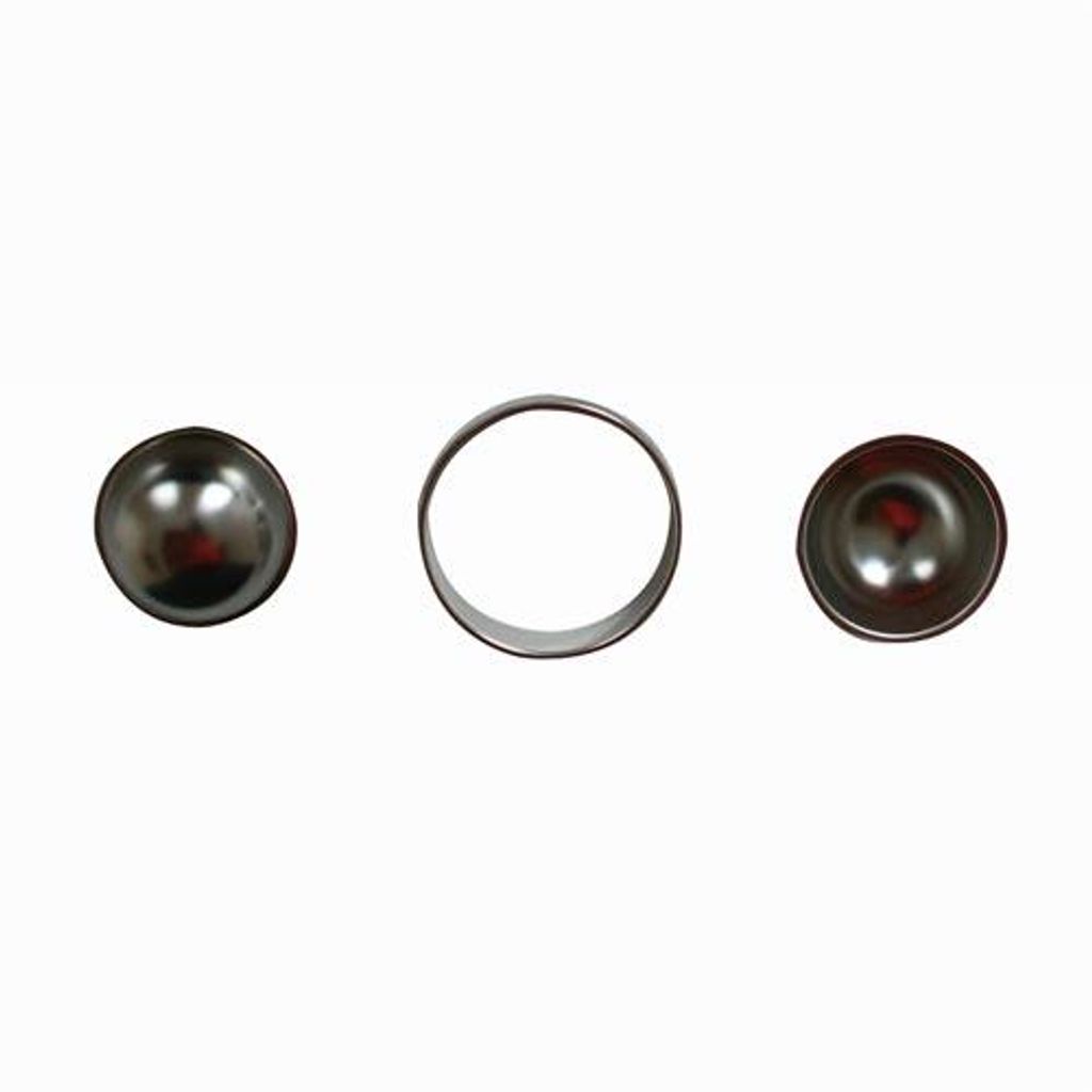 Weihnachtskugelausstecher 5er-Satz 55x50x25mm CZ