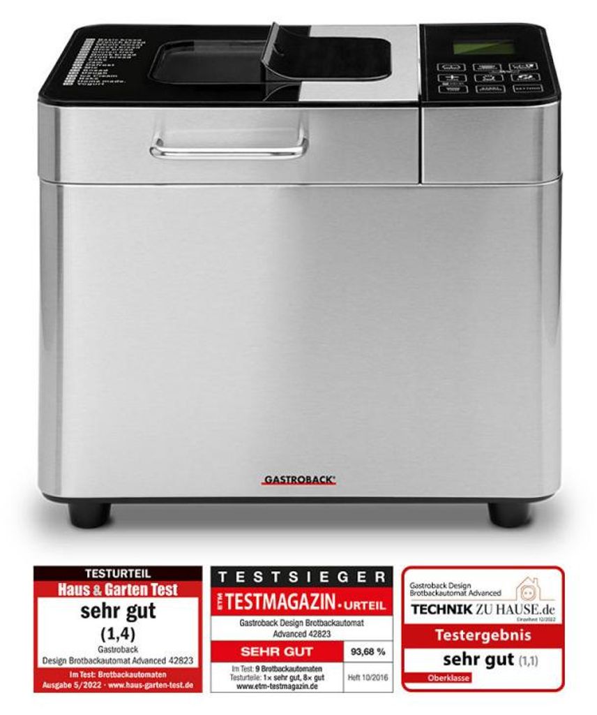Gastroback 42823 Design Advanced Brotbackautomat Produktbild 