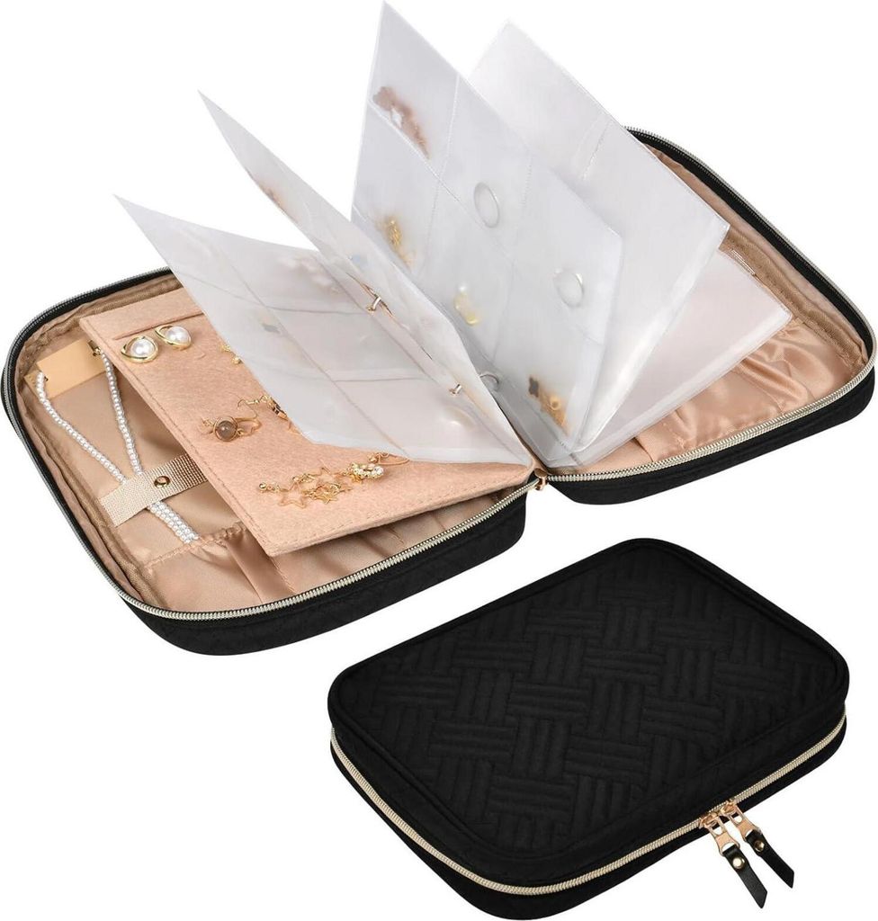Borsa organizer per gioielli per il viaggio e la Immagine del prodotto 