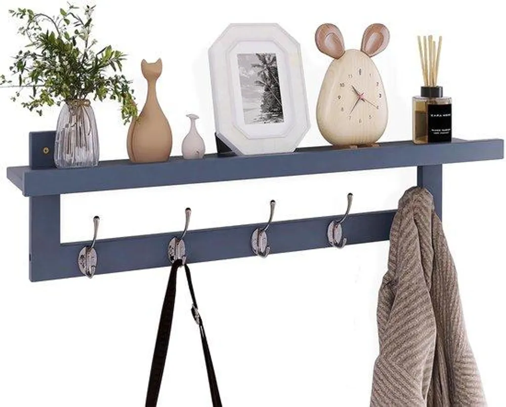 Bloc de bureau 74 cm en bambou gris résistant au design scandinave épuré