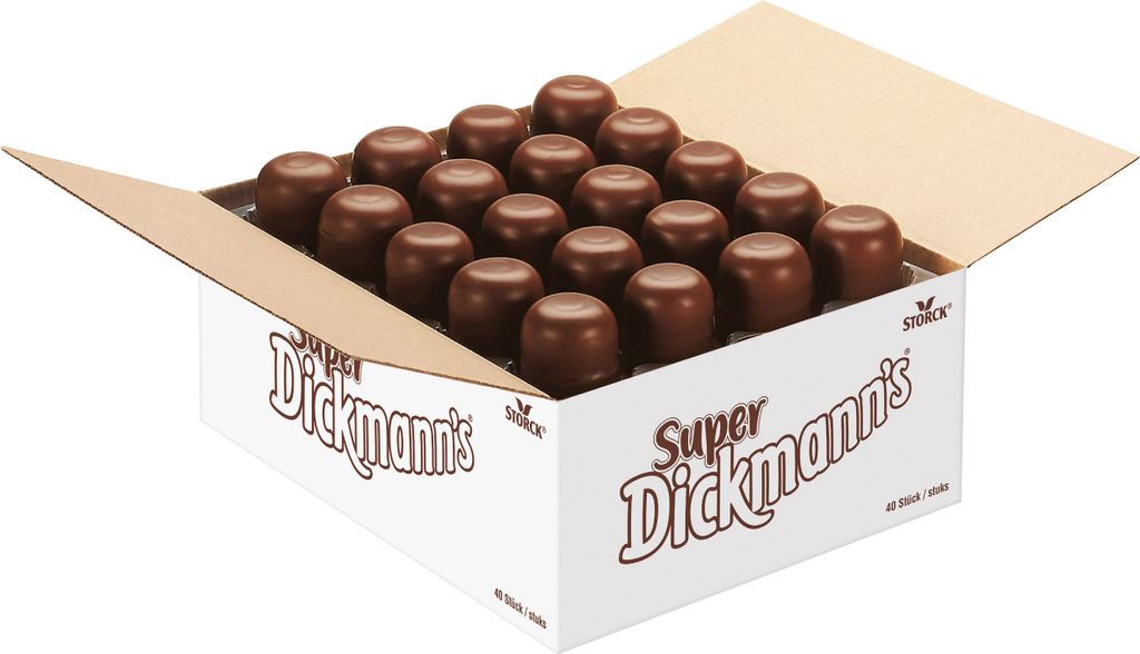 Storck Super Dickmann's čokoládové marshmallows 40 ks Obrázok produktu 