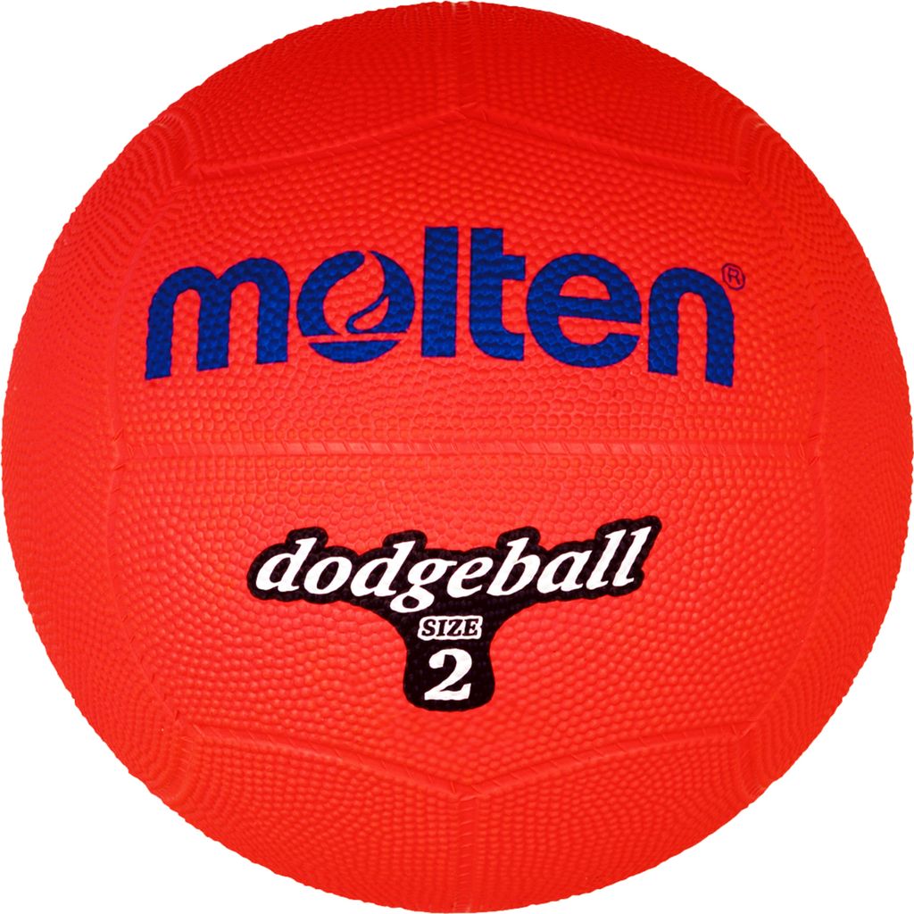 Molten Dodgeball DB2-R Völkerball rot Gr 2