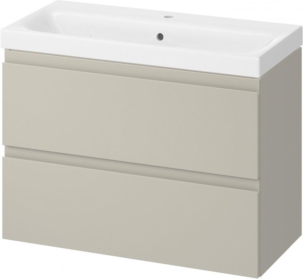 Cersanit | Badezimmerschrank - Mit Waschbecken Moduo Slim - Produktbild 