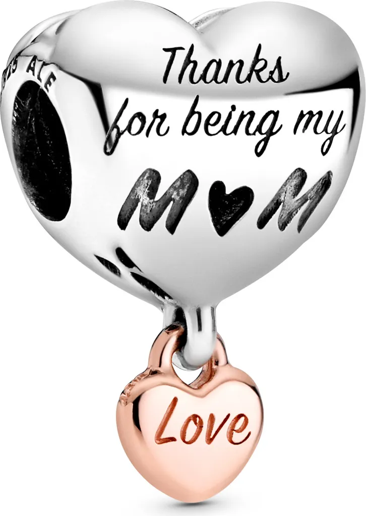 Charm Pandora 788830C00 Cuore Ti Amo Mamma | Un Legame Indissolubile