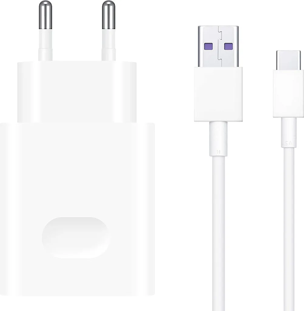 Caricabatteria originale Huawei SuperCharge + cavo di ricarica USB C HW-100400E00 Caricabatteria rapido Cavo dati Caricabatteria Adattatore di ricarica P30 Lite P30 Pro P40 Lite 5G P40 Pro Mate 30 Pro Mate 40 Pro P20 Pro MatePad Pro P Smart 2021 Mate 20 Pro - 6