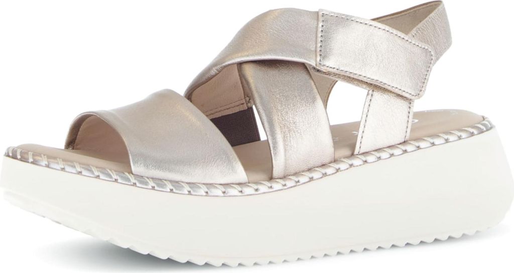 Gabor Plateau Sandaletten Damen 31393931303932 Gold 39 EU