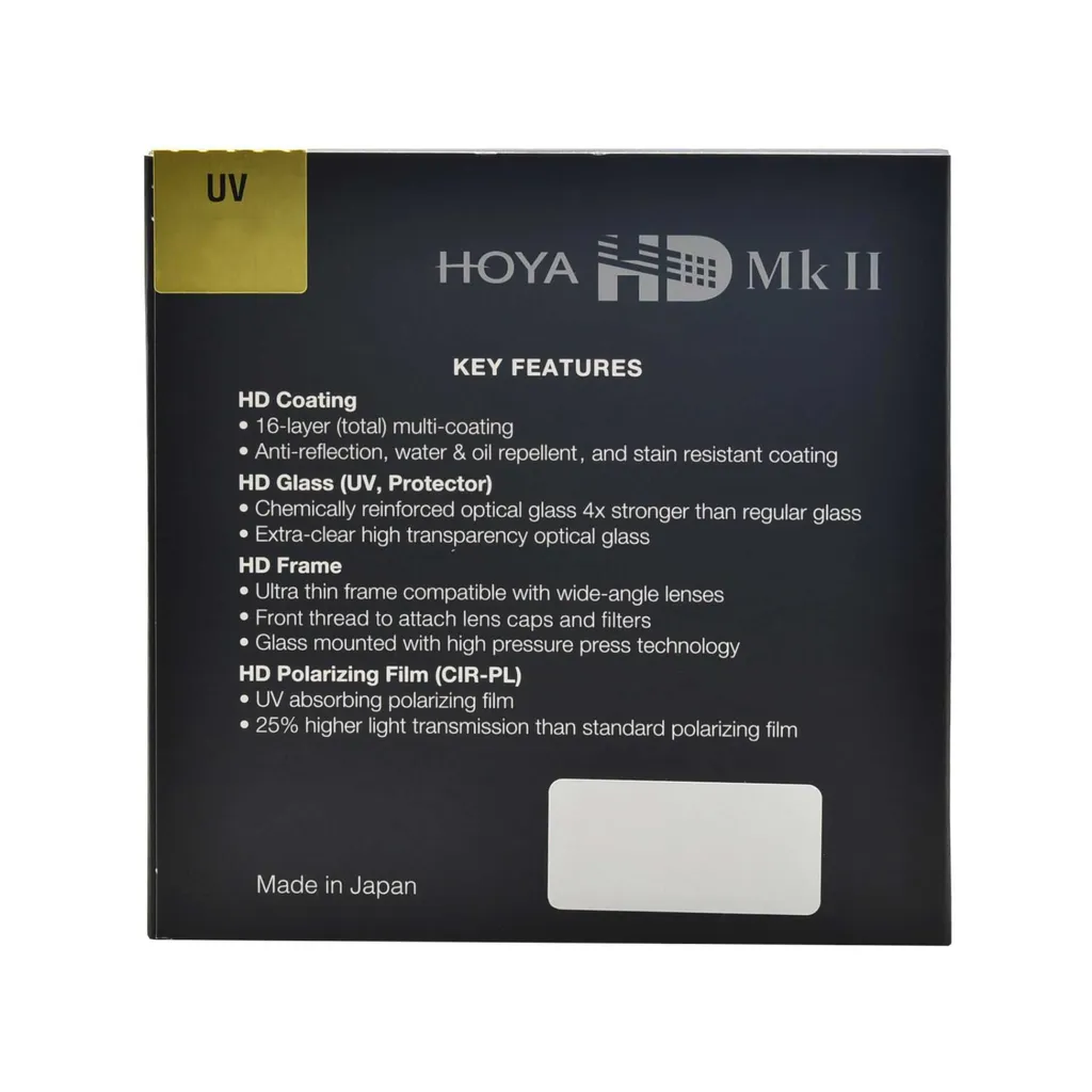Filtro UV HD HOYA 62mm MkII - 4