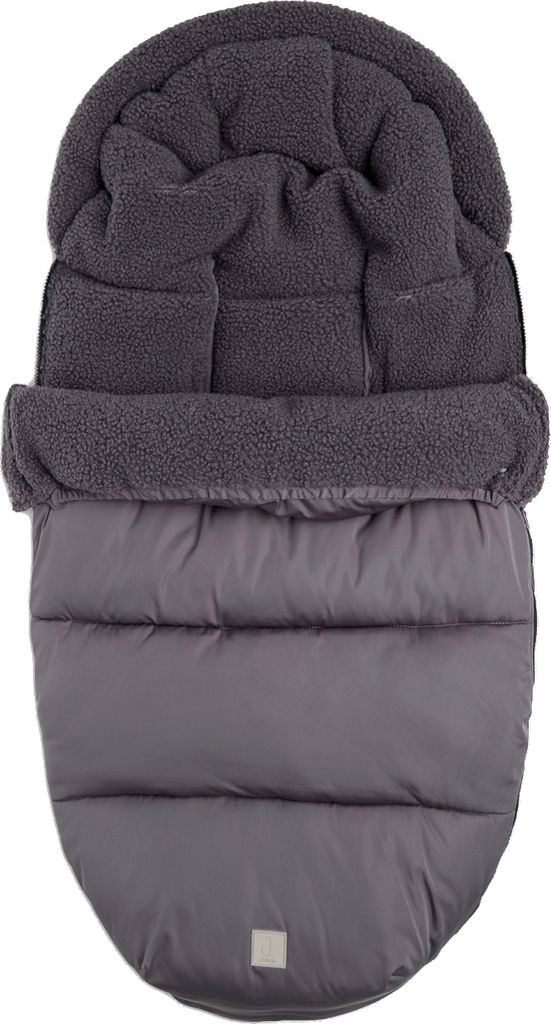 Jollein Fußsack für Kinderwagen / Buggy / Sportwagen 110cm Black