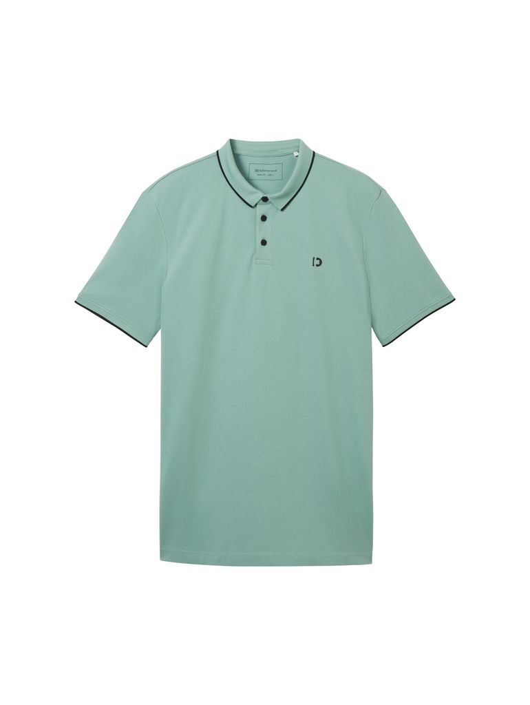 Tom Tailor Poloshirt Kurzarmshirt mit Polokragen