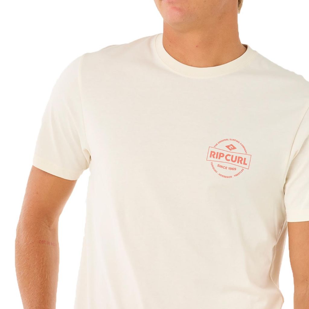 RIP CURL T-Shirt Staple bone S
