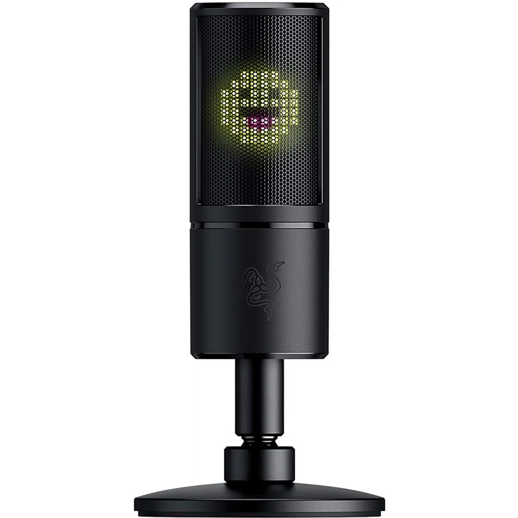 Razer Seiren Emote Micro Hypercardioïde avec Émojis Animés Réactifs - 3