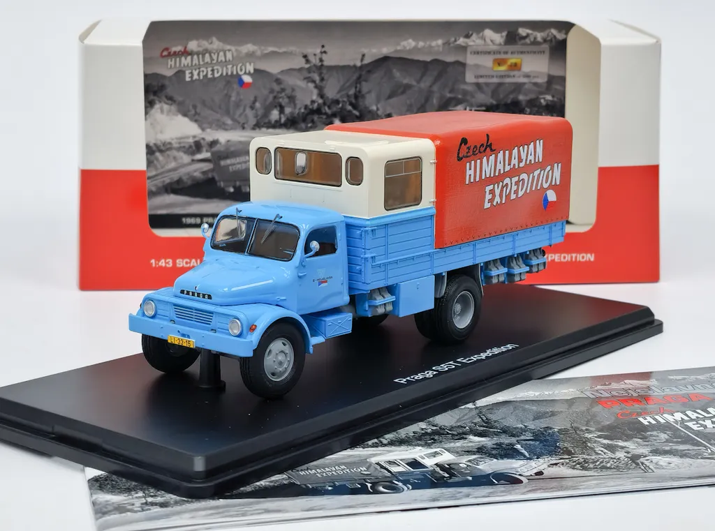Camion Praga S5T Himalaya 1969 miniature 1:43 de collection de Model DEPO