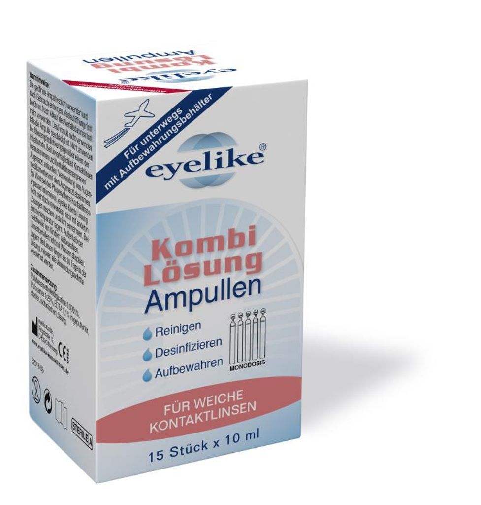 Eyelike Kombi Monodosis 15x10ml (150ml)