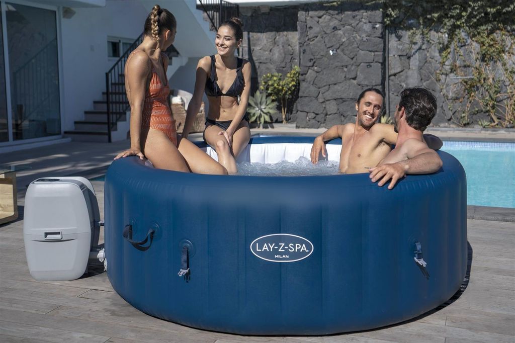 Bestway®  LAY-Z-SPA® WLAN-Whirlpool Milan AirJet Plus™ 196 Produktbild 25
