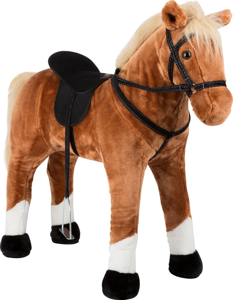 Cheval debout avec son, brun Image du produit 