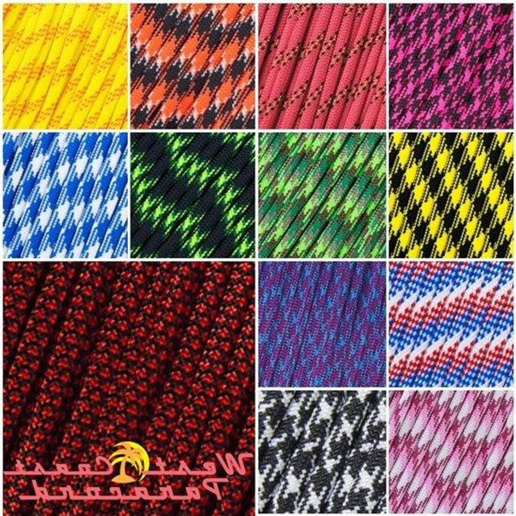 Corde Paracorde 550 anti-rupture 30m - Fixation sécurisée Nylon 7 Brins