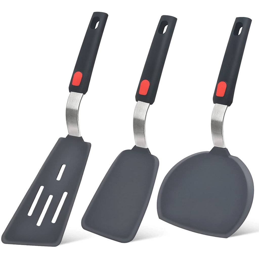 Pfannenwender Silikon 3er Set,315 °C Hitzebeständige Spatel Produktbild 