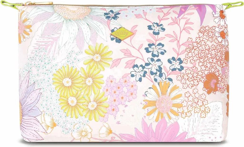 Oilily Claire Cosmetic Bag Beige Frappe : Trousse Imperméable et Chic