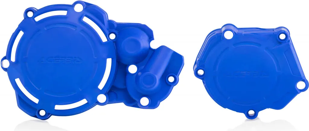 Kit Protections de Carters Moto Acerbis Bleus pour Yamaha YZF et WRF