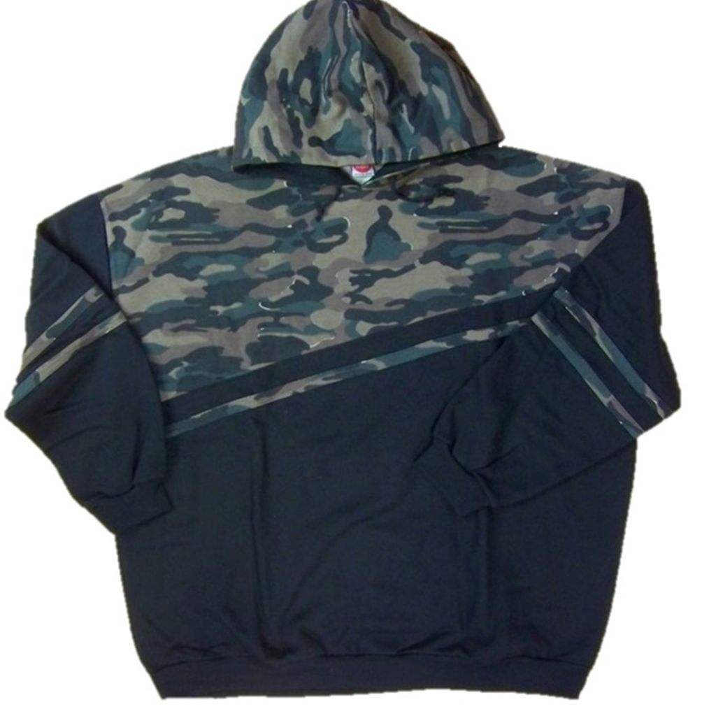 Übergrößen Designer Sweatshirt Honeymoon Camouflage 3XL