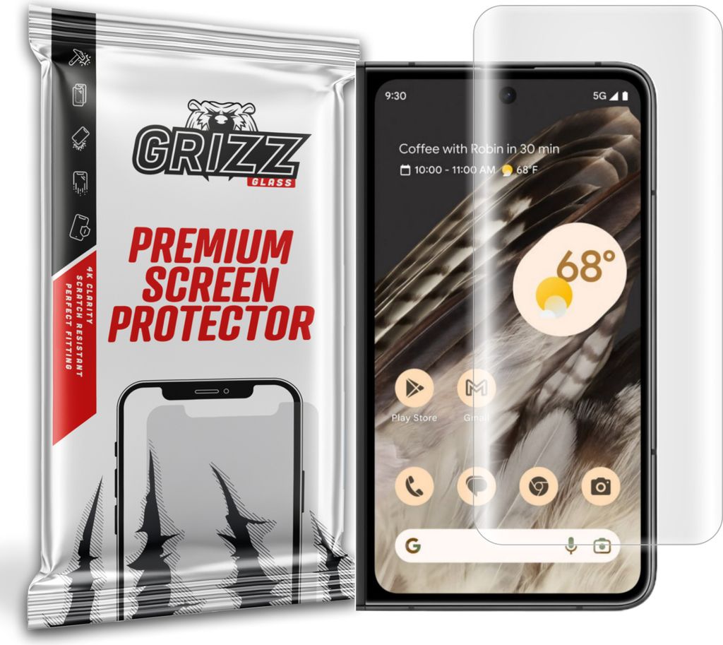 GrizzGlass Hydrogelfolie Hydrofilm für Google Pixel Fold
