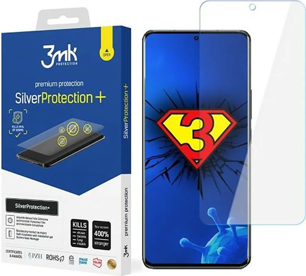 Screen Protector Xiaomi 13 3mK SilverProtection+ Antishock 400% - 5
