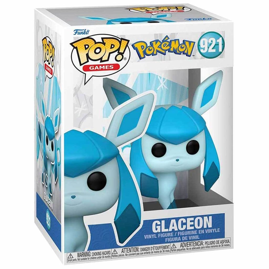 Pokemon POP! Games Vinyl Figur Glaceon (EMEA) 9 cm Produktbild