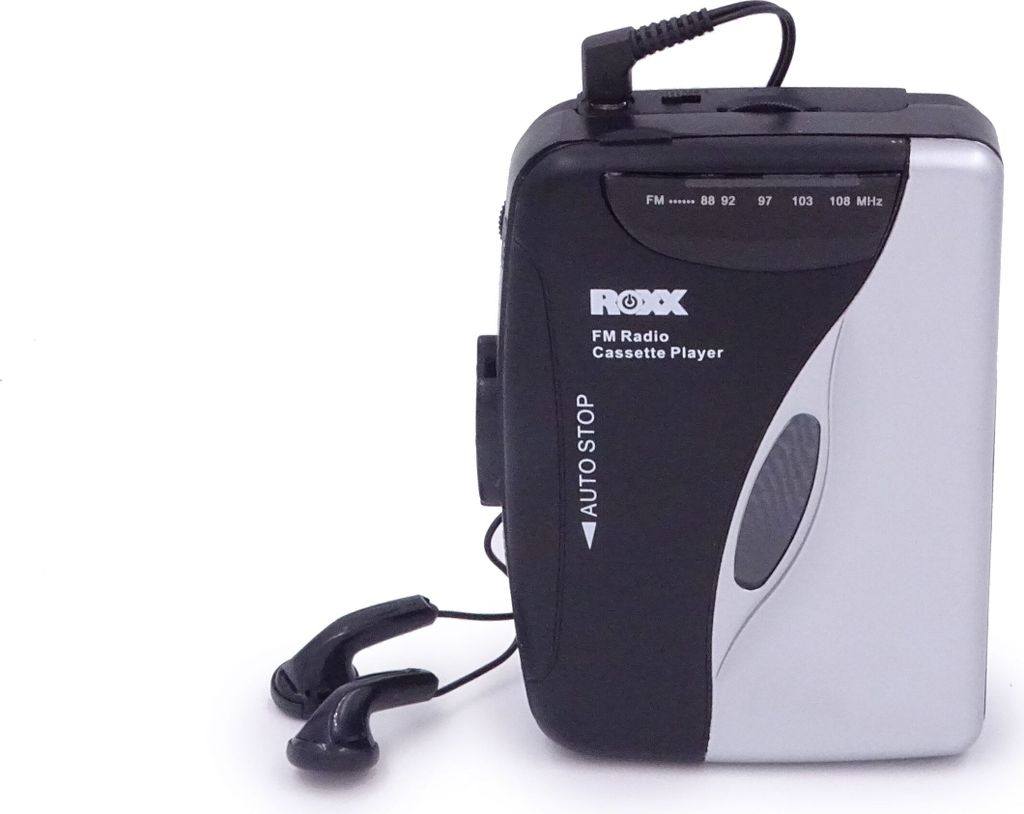 ROXX Kassettendeck PCP 300, schwarz/silber Produktbild 1