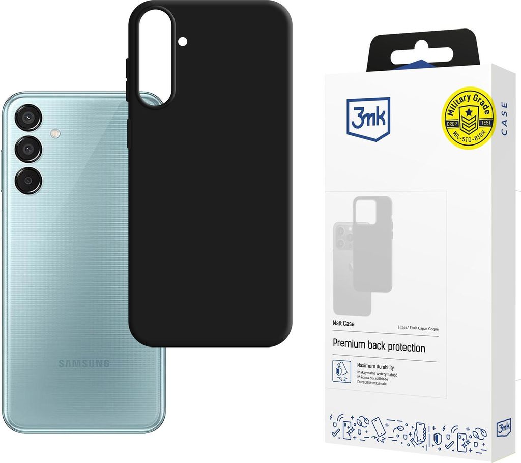 3mk Schutzhülle Matt Case Cover für Samsung Galaxy M16 5G Backcover