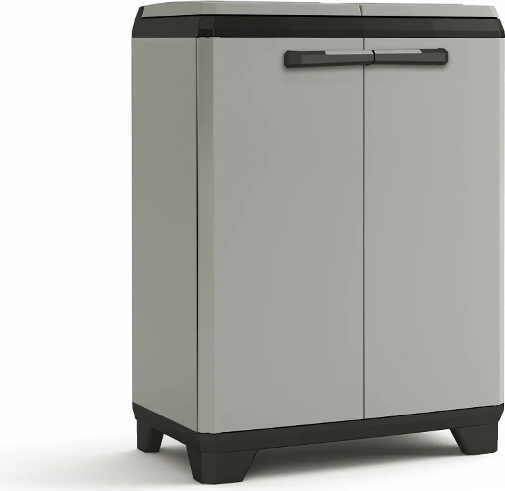 Armoire Planet Keter en Plastique Recyclé Robuste à Étagères Réglables