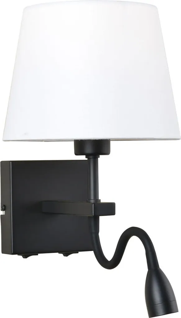 Lampada da Parete Italux Norte Nera WL-1122-2-BL-BM-RO-WH | Design Moderno