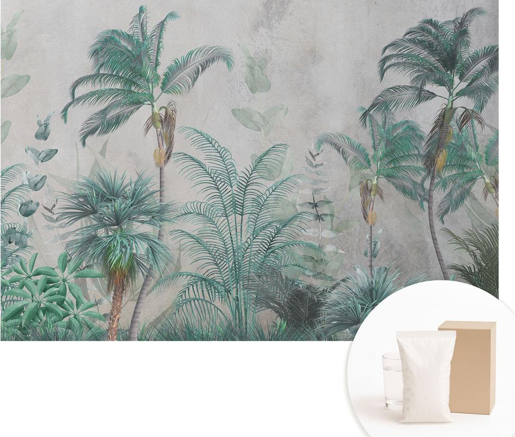 Fototapete - Wandbilder für Wohnzimmer - 152x104 cm - Dekorative Wandfolie - Modernes Design für Wanddekoration - Tapeten für Innenräume - Exot...