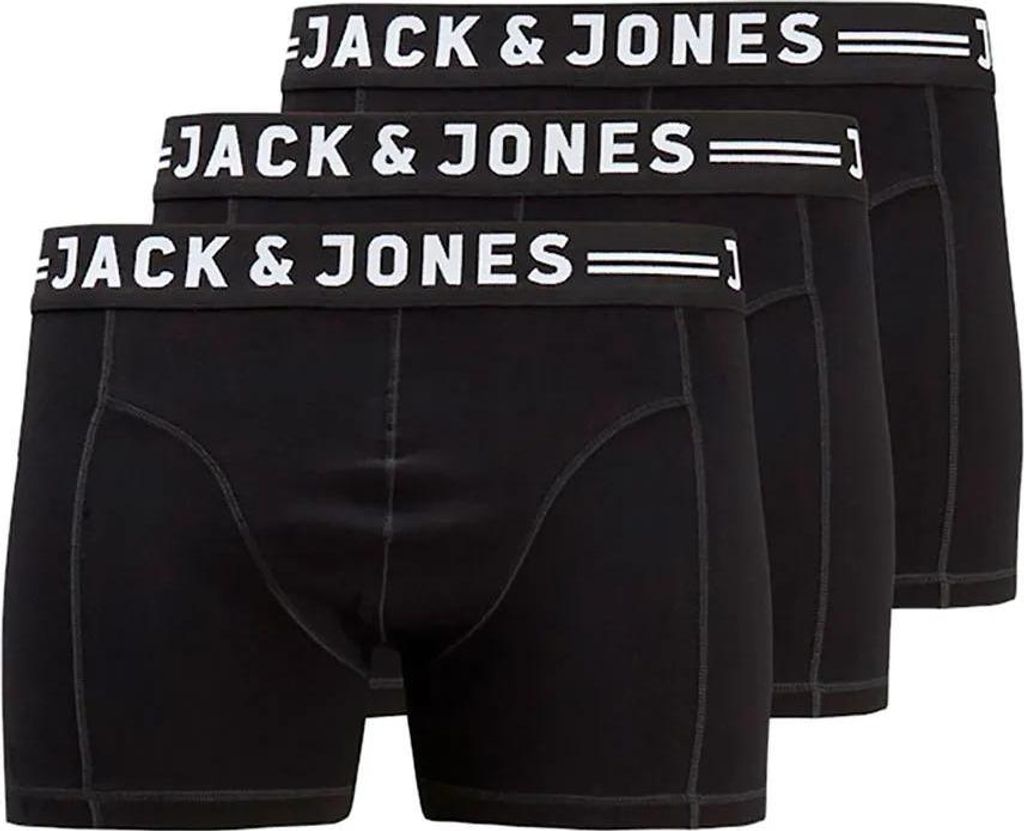 Jack & Jones Ense Boxershorts 3 Einheiten Schwarz 6XL Herren Schwarz 6XL