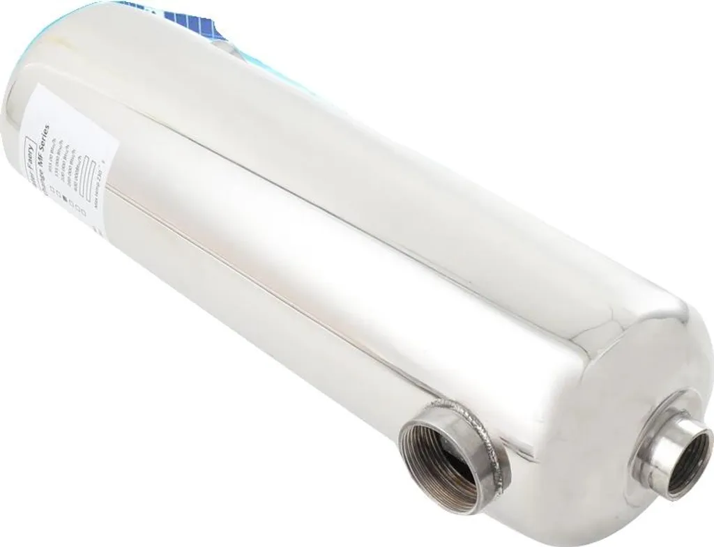 Échangeur thermique 60 kW en inox SS304 pour piscine - Raccord G1 1/2