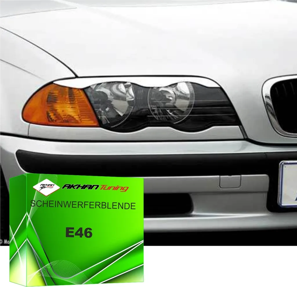 Stop aux Phares Ternes : Cache de Remplacement SBLE461 pour BMW E46 98-01