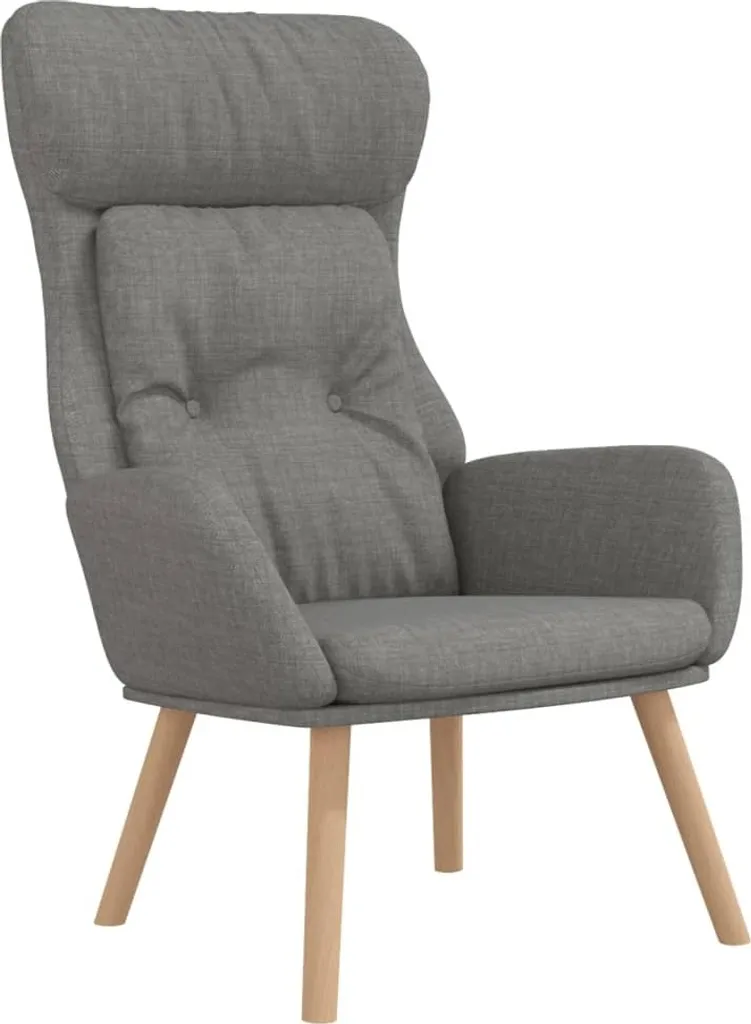 Poltrona Relax vidaXL Tessuto Grigio: Il Cuore del Tuo Soggiorno
