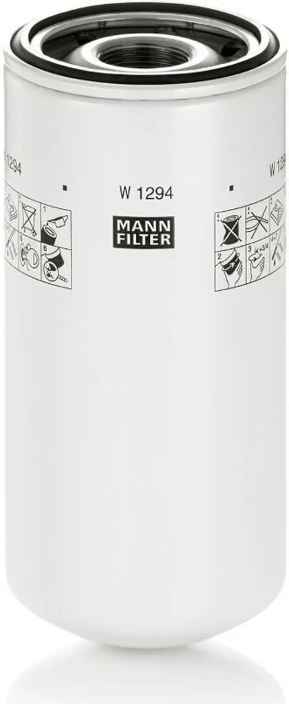 Filtre à huile MANN-FILTER W 1294 pour Vito W639 remplace OE 23518671