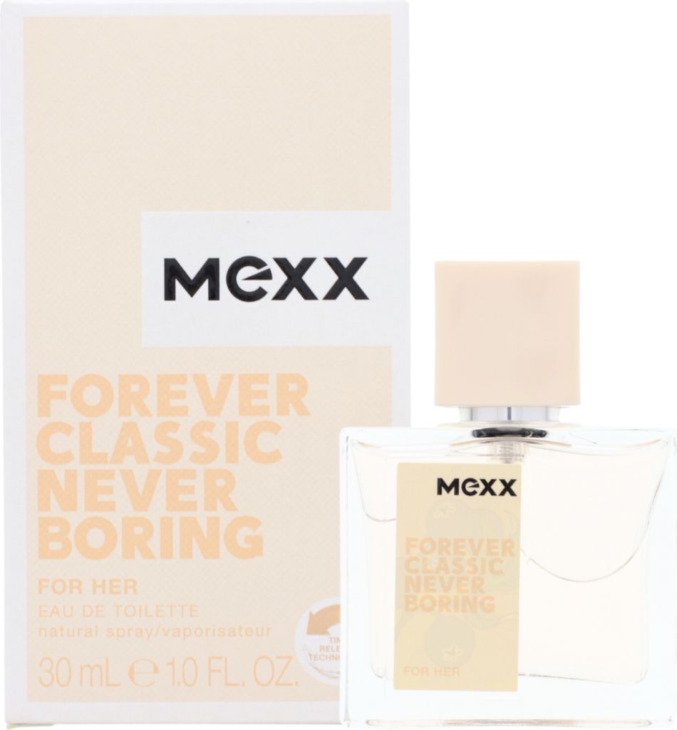 Mexx Forever Classic Never Boring Woman for her EDT Eau de Toilette Spray 30ml