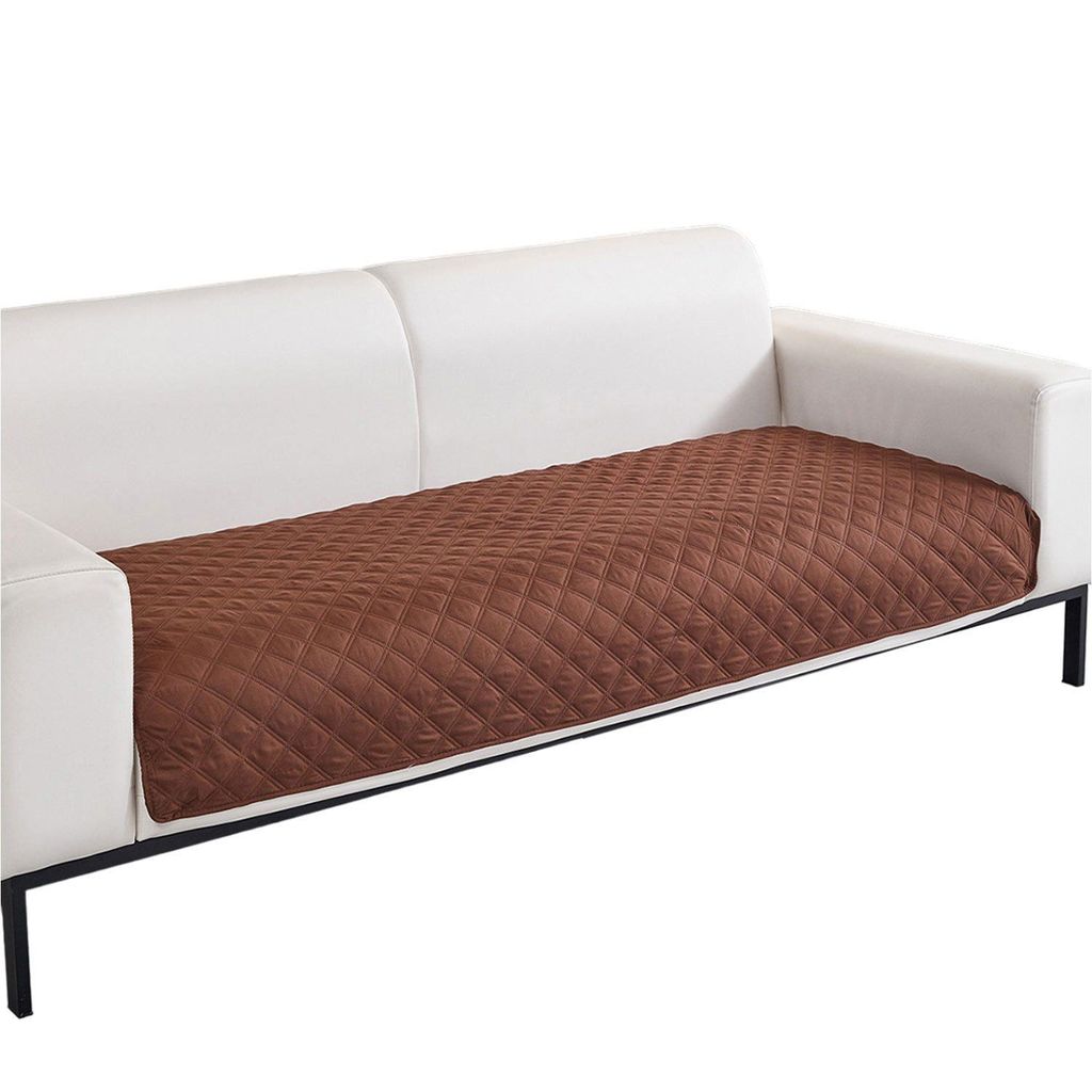 Wasserabweisender Sofabezug 77x178cm, Sofaschutz für Kinder, Haustiere, Hunde, Katzen, Braun